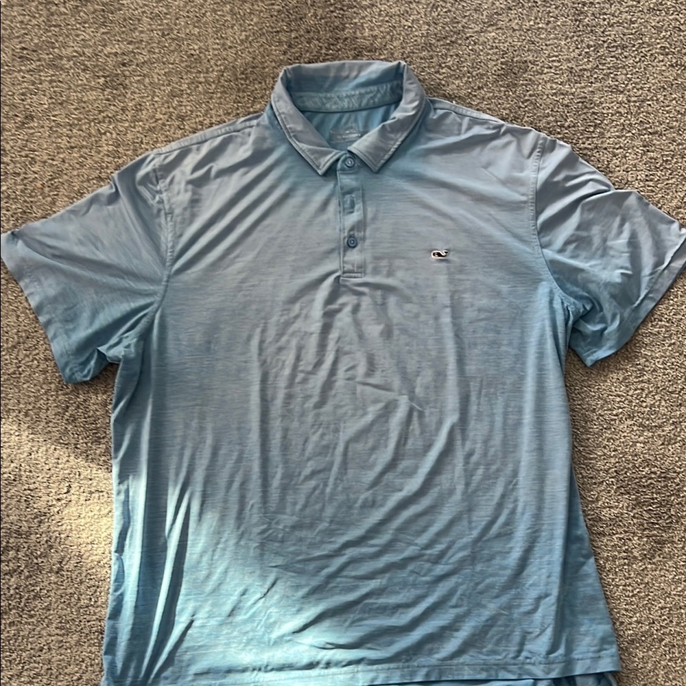 Vineyard Vines | Men’s Blue Short Sleeve Polo Golf Shirt